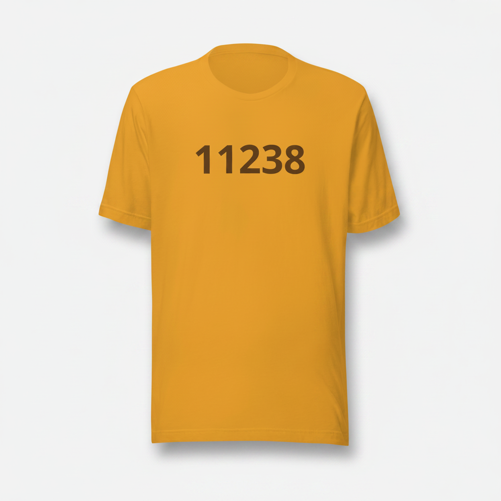 Zip Code Unisex t-shirt